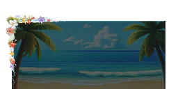 回合MVP背景 - 假日海滩