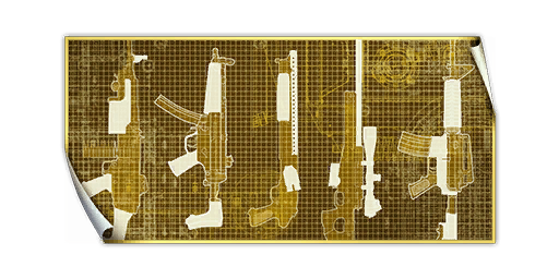 来历不明的[主武器皮肤]图纸