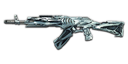 AK-103 暗黑铠甲 白银鲨