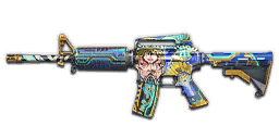 M4A1 脸谱 末