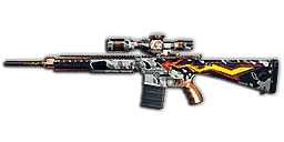 SR-25狙击步枪 裂缝