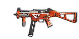 UMP45 掌火炫橙