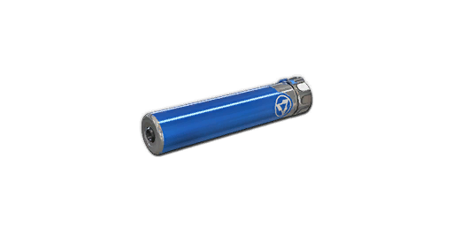 步枪消音器 太空工业蓝